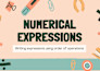 make math, english and science worksheet